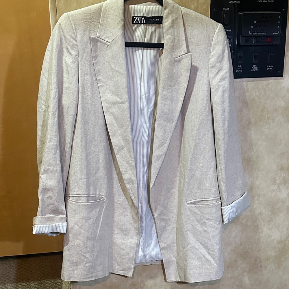 Zara Light Beige Blazer